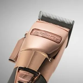 BaByliss PRO Rose Gold Cordless Super Motor Clipper & Skeleton Trimmer Combo