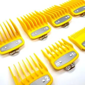 BarberBro. Premium Guards Yellow