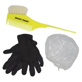 Manic Panic Tool Kit - Brush, Applicator, Colouring Cap & Gloves