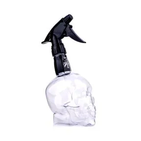 Barber Loco Skull Spray Bottle Clear