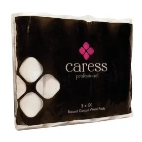 Caress Premium Cosmetic Pads 5x100 Pack