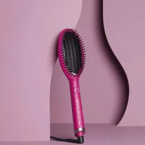 GHD Glide Hot Brush In Orchid Pink