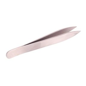 The Edge Epilation Long Point Silver Tweezer