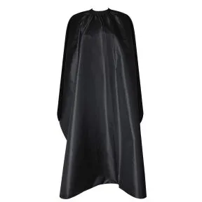 Red Spot Poly Cape Black
