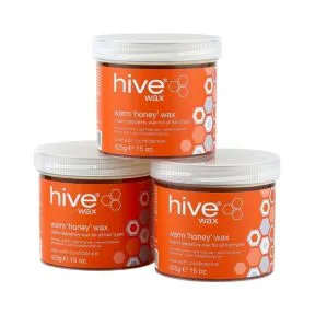 Hive Warm Honey Wax - 3 for 2 Pack