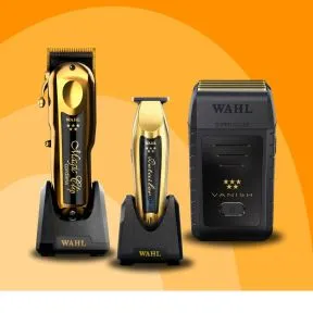 Wahl GOLDEN TRIO Bundle - Gold Magic Clip, Gold Detailer & Vanish Shaver