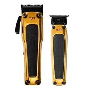 TUFT Supreme Clipper & Prestige Trimmer - Limited Edition Gold Combo Set