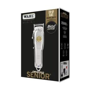 Wahl Cordless Senior Metal Edition & Cordless Detailer Bundle