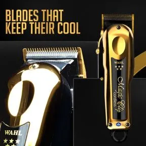 Wahl Gold Cordless Magic Clip & Gold Cordless Detailer Li Bundle