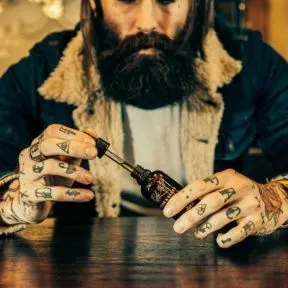 Captain Fawcett Booze & Baccy Beard Oil 50ml