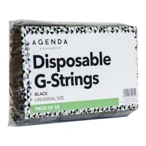 Agendas Disposables G Strings 50 Pack