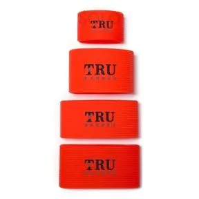TRU Barber Grip Bands Red