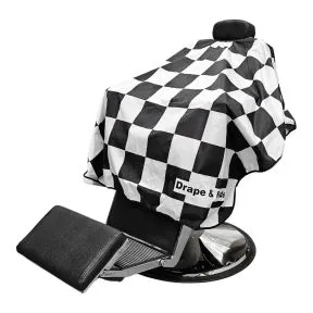 Drape & Fade Checkered Cape