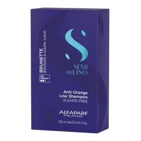 Alfaparf Milano Semi Di Lino Brunette Anti-Orange Low Shampoo 250ml