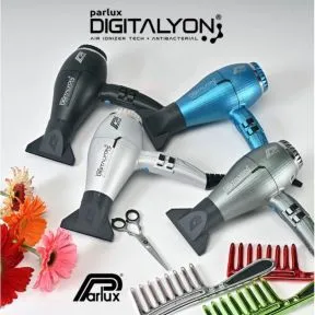 Parlux DIGITALYON Hairdryer - Blue