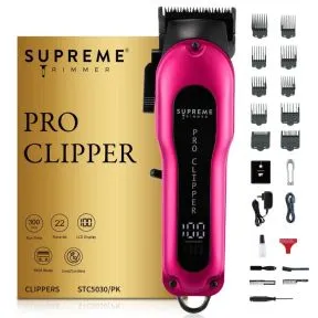 Supreme Trimmer Pro Clipper - Pink