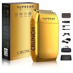 Supreme Trimmer Crunch Foil Shaver - Gold