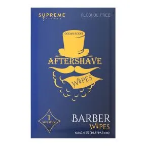 Supreme Trimmer Aftershave Wipes - 50 Pack