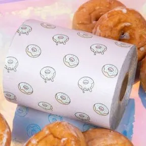 Framar Glazed Donut - Embossed Foil Roll 100m