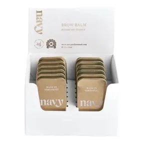 Navy Professional Brow Balm & Retail Stand