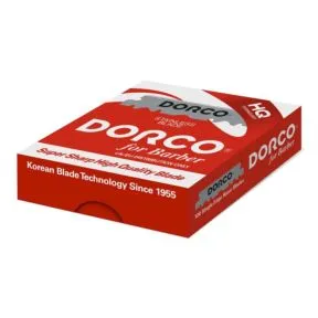 Dorco Red Single Edge Razor Blades 100 Pack