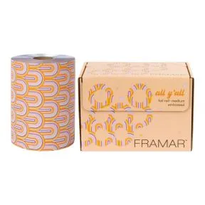 Framar All Y'All Embossed Foil Roll 100m