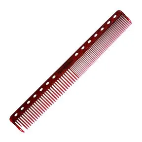 Y.S. Park Cutting Comb No. 339 - Light Transparent Red