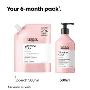 L'Oréal Professionnel Serie Expert Vitamino Color Shampoo Refill 500ml