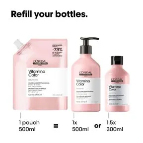 L'Oréal Professionnel Serie Expert Vitamino Color Shampoo Refill 500ml