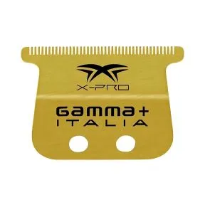 Gamma+ X-Pro Wide Gold Titanium Fixed Blade for Trimmer