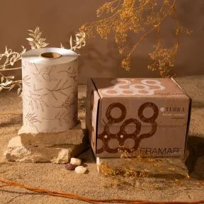 Framar Terra Embossed Foil Roll 100m