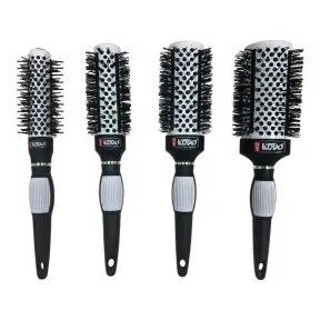 Kodo Silicone Heat Retainer Brush Set - 25mm, 32mm, 43mm & 53mm