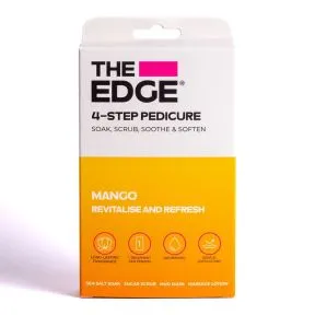 The Edge Mango Pedicure - 4 Step Pedicure Kit