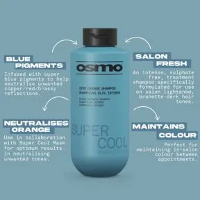 OSMO Super Cool Zero Orange Shampoo 400ml