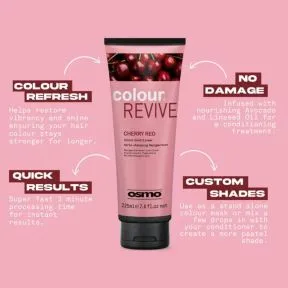 OSMO Colour Revive Cherry Red Colour Conditioner 225ml
