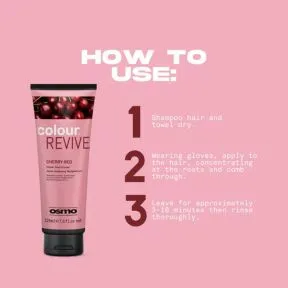 OSMO Colour Revive Cherry Red Colour Conditioner 225ml