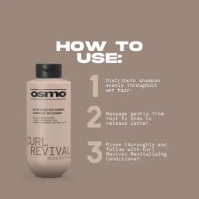 Osmo Curl Revival Reinvigorating Shampoo Curl Enhancing Shampoo 400ml