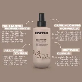 Osmo Curl Revival Replenishing Cream Curl Revival Cream 250ml