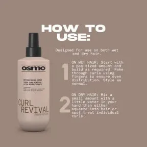 Osmo Curl Revival Replenishing Cream Curl Revival Cream 250ml