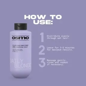 Osmo Daily Blonde Conditioner Anti Brass Conditioner 400ml
