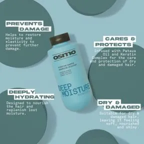 OSMO Deep Moisture Hydrating Shampoo 400ml