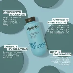 OSMO Deep Moisture Hydrating Shampoo 1000ml