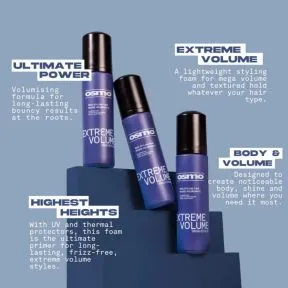 Osmo Extreme Volume Mega Foam Styling Foam 245ml