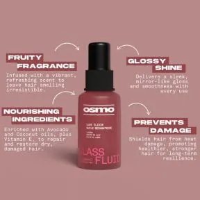 Osmo Glass Fluid Hair Oil 50ml