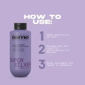 OSMO Super Silver No Yellow Shampoo 1000ml