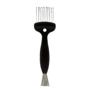 Olivia Garden Brush Cleaner Black