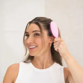 Framar Mini Detangle Brush - Pink