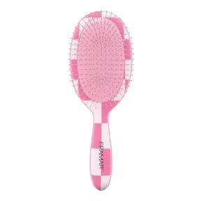 Framar Checked Out Pink - Detangle Brush