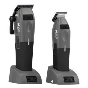 TPOB PLAY Gun Metal Grey Bundle (Clipper & Trimmer)
