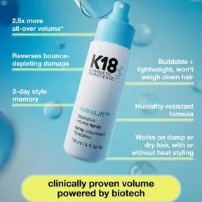 K18 Astrolift Reparative Volume Hair Spray 118ml